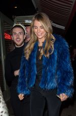 VOGUE WILLIAMS at Bunga Bunga Restaurant in London 01/05/2018