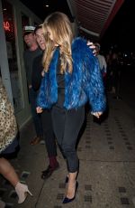 VOGUE WILLIAMS at Bunga Bunga Restaurant in London 01/05/2018