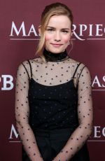 WILLA FITZGERALD at Little Women Show Panel at TCA Winter Press Tour in Los Angeles 01/16/2018