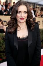WINONA RYDER at Screen Actors Guild Awards 2018 in Los Angeles 01/21/2018