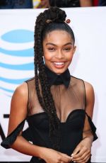 YARA SHAHIDI at 49th Naacp Image Awards in Pasadena 01/14/2018