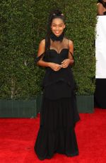 YARA SHAHIDI at 49th Naacp Image Awards in Pasadena 01/14/2018