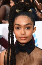 YARA SHAHIDI at 49th Naacp Image Awards in Pasadena 01/14/2018