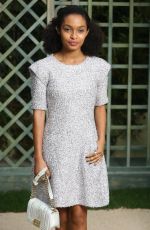 YARA SHAHIDI at Chanel Show at Spring/Summer 2018 Haute Couture Fashion Week in Paris 01/23/2018