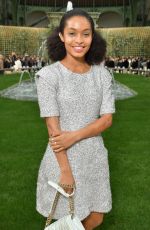 YARA SHAHIDI at Chanel Show at Spring/Summer 2018 Haute Couture Fashion Week in Paris 01/23/2018