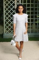 YARA SHAHIDI at Chanel Show at Spring/Summer 2018 Haute Couture Fashion Week in Paris 01/23/2018