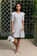 YARA SHAHIDI at Chanel Show at Spring/Summer 2018 Haute Couture Fashion Week in Paris 01/23/2018
