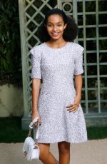 YARA SHAHIDI at Chanel Show at Spring/Summer 2018 Haute Couture Fashion Week in Paris 01/23/2018
