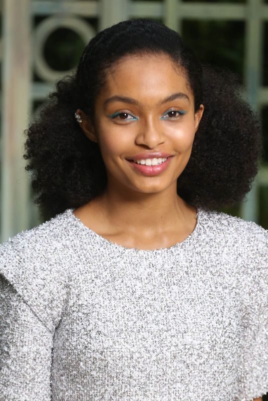 YARA SHAHIDI at Chanel Show at Spring/Summer 2018 Haute Couture Fashion Week in Paris 01/23/2018