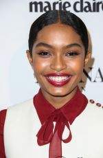 YARA SHAHIDI at Marie Claire Image Makers Awards in Los Angeles 01/11/2018