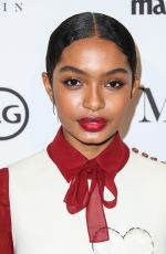 YARA SHAHIDI at Marie Claire Image Makers Awards in Los Angeles 01/11/2018