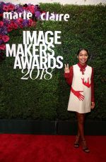 YARA SHAHIDI at Marie Claire Image Makers Awards in Los Angeles 01/11/2018