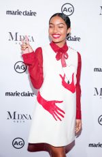 YARA SHAHIDI at Marie Claire Image Makers Awards in Los Angeles 01/11/2018