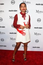 YARA SHAHIDI at Marie Claire Image Makers Awards in Los Angeles 01/11/2018