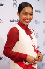 YARA SHAHIDI at Marie Claire Image Makers Awards in Los Angeles 01/11/2018