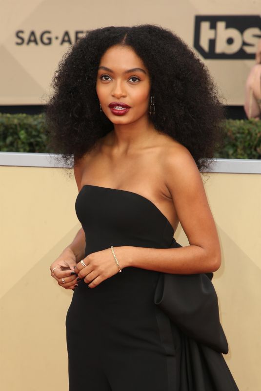 YARA SHAHIDI at Screen Actors Guild Awards 2018 in Los Angeles 01/21/2018