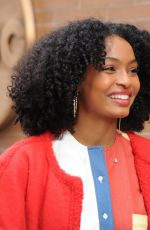 YARA SHAHIDI Leaves The View in New York 03/01/2018