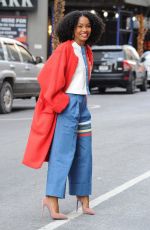 YARA SHAHIDI Leaves The View in New York 03/01/2018