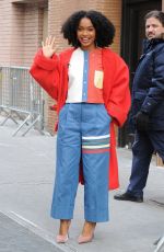 YARA SHAHIDI Leaves The View in New York 03/01/2018
