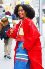 YARA SHAHIDI Leaves The View in New York 03/01/2018