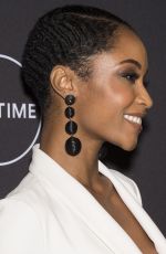 YAYA DACOSTA at Faith Under Fire the Antoinette Tuff Story Premiere in New York 01/23/2018