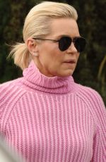 YOLANDA HADID Leaves Il Pistaio in Beverly Hills 01/30/2018
