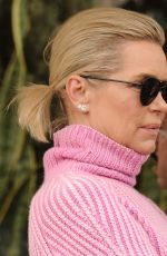 YOLANDA HADID Leaves Il Pistaio in Beverly Hills 01/30/2018