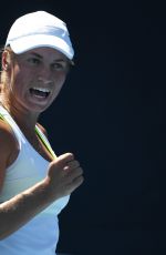 YULIA PUTINTSEVA at Australian Open Tennis Tournament in Melbourne 01/18/2018