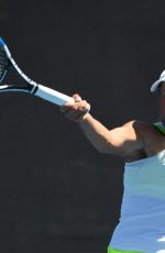 YULIA PUTINTSEVA at Australian Open Tennis Tournament in Melbourne 01/18/2018
