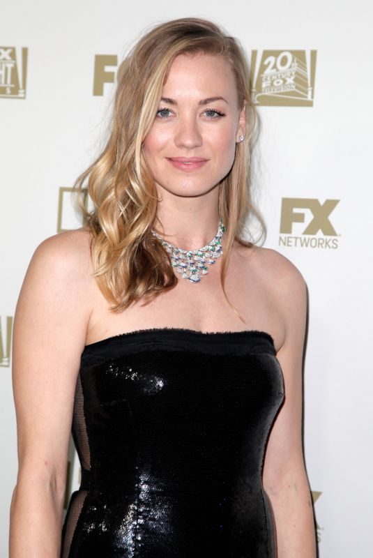 YVONNE STRAHOVSKI at Fox, FX and Hulu 2018 Golden Globe Awards After-party in Beverly Hills 01/07/2018