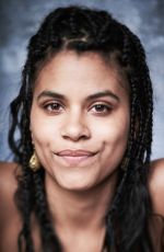 ZAZIE BEETZ at Deadline Studio at Sundance Film Festival 01/21/2018