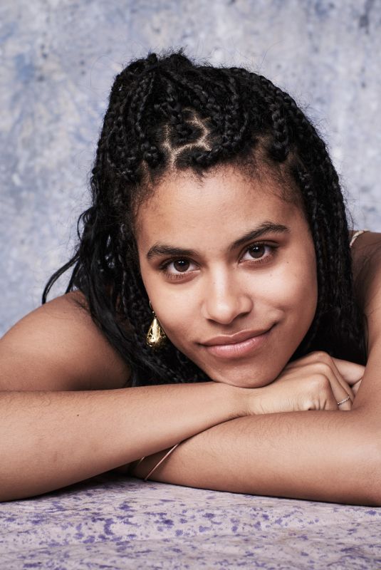 ZAZIE BEETZ at Deadline Studio at Sundance Film Festival 01/21/2018