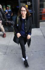 ZOE KAZAN at Salt Lake City International Airport in Park City 01/18/2018