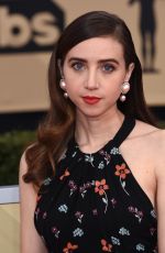 ZOE KAZAN at Screen Actors Guild Awards 2018 in Los Angeles 01/21/2018