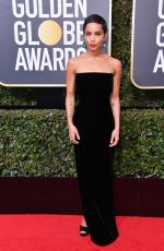 ZOE KRAVITZ at 75th Annual Golden Globe Awards in Beverly Hills 01/07/2018