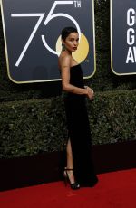 ZOE KRAVITZ at 75th Annual Golden Globe Awards in Beverly Hills 01/07/2018