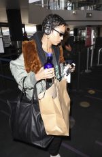 ZOE KRAVITZ at Los Angeles International Airport 01/11/2018