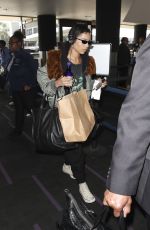 ZOE KRAVITZ at Los Angeles International Airport 01/11/2018