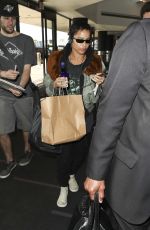 ZOE KRAVITZ at Los Angeles International Airport 01/11/2018