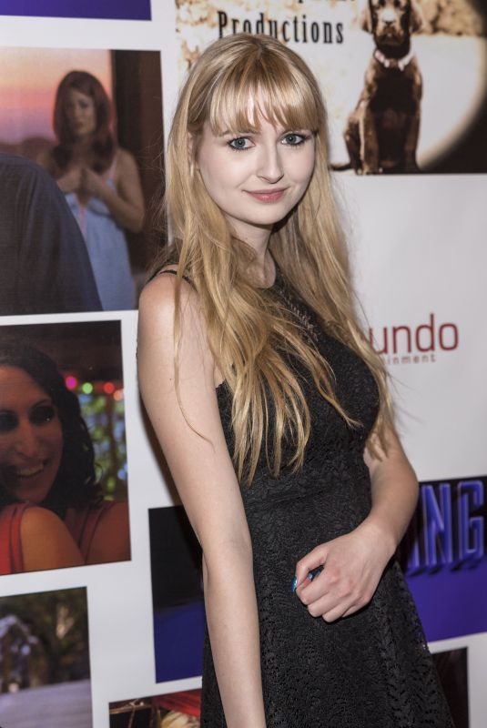 ZOE MCLANE at Spreading Darkness Premiere in Los Angeles 01/19/2018