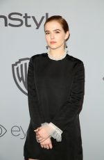 ZOEY DEUTCH at Instyle and Warner Bros Golden Globes After-party in Los Angeles 01/07/2018