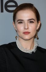 ZOEY DEUTCH at Instyle and Warner Bros Golden Globes After-party in Los Angeles 01/07/2018