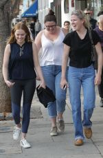 ZOEY DEUTCH Leaves Joan