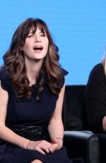 ZOOEY DESCHANEL at New Girl TV Show Panel at in Los Angeles 01/04/2018