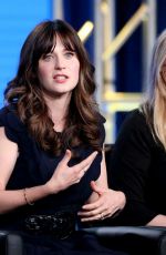 ZOOEY DESCHANEL at New Girl TV Show Panel at in Los Angeles 01/04/2018