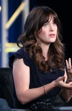 ZOOEY DESCHANEL at New Girl TV Show Panel at in Los Angeles 01/04/2018