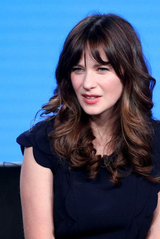 ZOOEY DESCHANEL at New Girl TV Show Panel at in Los Angeles 01/04/2018