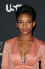 AASHA DAVIS at Unsolved the Murders of Tupac and the Notorious B.I.G. Premiere in Los Angeles 02/22/2018