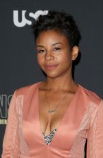 AASHA DAVIS at Unsolved the Murders of Tupac and the Notorious B.I.G. Premiere in Los Angeles 02/22/2018