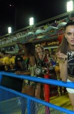 ADRIANA LIMA and LAIS RIBEIRO at Carnaval Holidays in Rio De Janeiro 02/11/2018